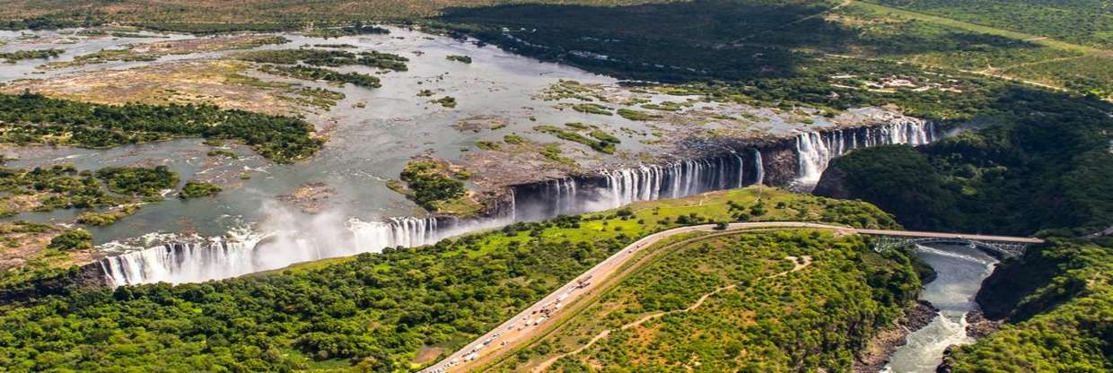 Lufthansa Airlines Victoria Falls Office in Zimbabwe