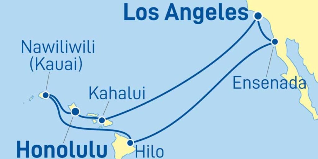 Selecting flights from LA to Hawaii